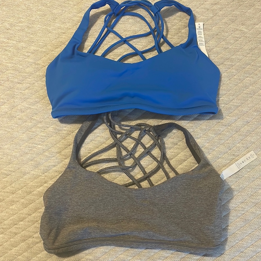 2 Lululemon sports bras size 8